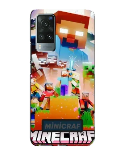 Чехол для Vivo X60 с картинкой «Minecraft герои игры» Чехол для Vivo X60 с картинкой «Minecraft герои игры»