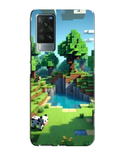 Чехол для Vivo X60 с картинкой «Minecraft летний день» Чехол для Vivo X60 с картинкой «Minecraft летний день»
