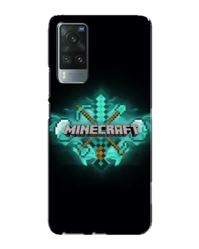 Чехол для Vivo X60 с картинкой «Minecraft Diamond лого» Чехол для Vivo X60 с картинкой «Minecraft Diamond лого»