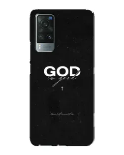 Чехол для Vivo X60 с картинкой «GOD — Бог над всем»