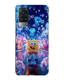 Чехол для Vivo X60 с картинкой «Неоновый океан»
