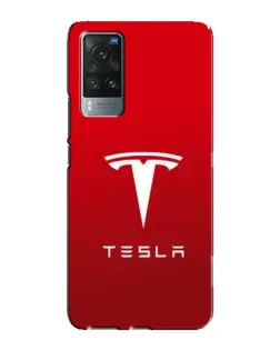 Чехол для Vivo X60 с картинкой «Tesla Red Classic»