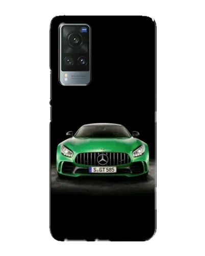 Чехол для Vivo X60 с картинкой «Mercedes — неоновый лого» Чехол для Vivo X60 с картинкой «Mercedes — неоновый лого»