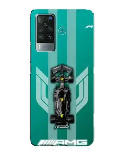 Чехол для Vivo X60 с картинкой «Mercedes AMG Petronas»