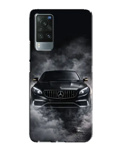 Чехол для Vivo X60 с картинкой «Mercedes в дыму» Чехол для Vivo X60 с картинкой «Mercedes в дыму»
