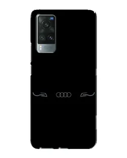Чехол для Vivo X60 с картинкой «Audi — световой подпись»