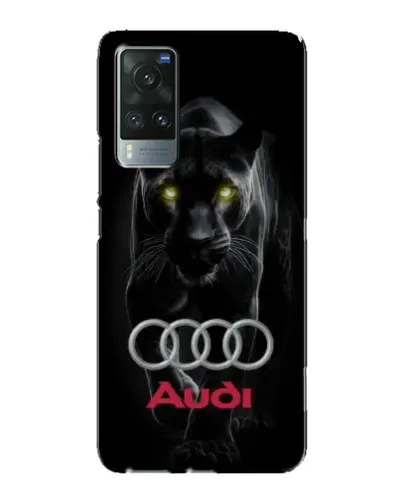 Чехол для Vivo X60 с картинкой «Пантера и Audi» Чехол для Vivo X60 с картинкой «Пантера и Audi»