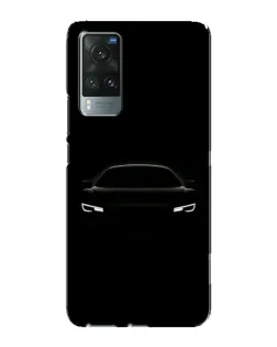 Чехол для Vivo X60 с картинкой «Взгляд Audi в темноте»