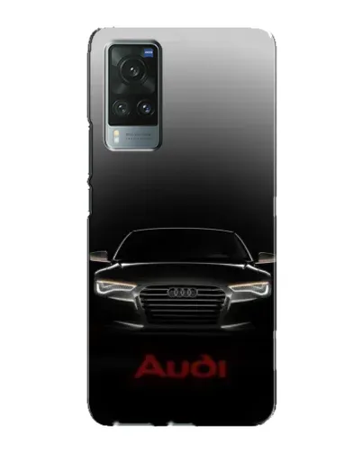 Чехол для Vivo X60 с картинкой «Audi — градиентный контур» Чехол для Vivo X60 с картинкой «Audi — градиентный контур»
