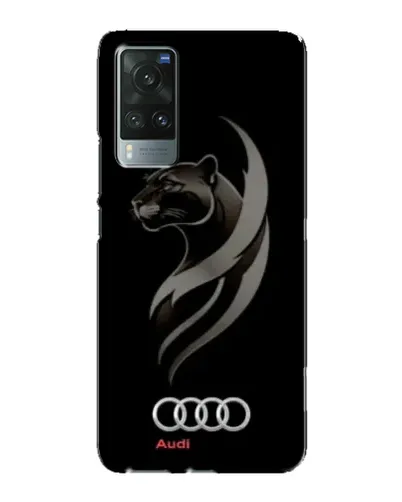 Чехол для Vivo X60 с картинкой «Графика — пантера и Audi» Чехол для Vivo X60 с картинкой «Графика — пантера и Audi»