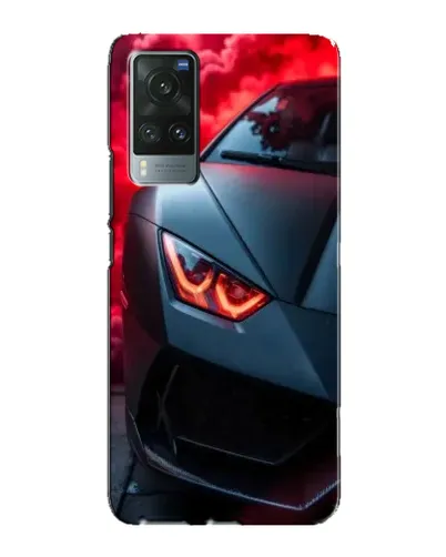 Чехол для Vivo X60 с картинкой «Lamborghini красное сияние» Чехол для Vivo X60 с картинкой «Lamborghini красное сияние»