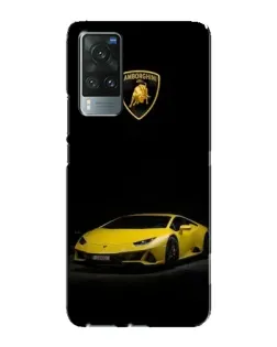 Чехол для Vivo X60 с картинкой «Lamborghini желтый акцент» Чехол для Vivo X60 с картинкой «Lamborghini желтый акцент»
