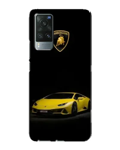 Чехол для Vivo X60 с картинкой «Lamborghini желтый акцент» Чехол для Vivo X60 с картинкой «Lamborghini желтый акцент»