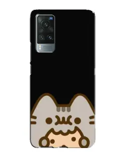 Чехол для Vivo X60 с картинкой «Пушин на черном»