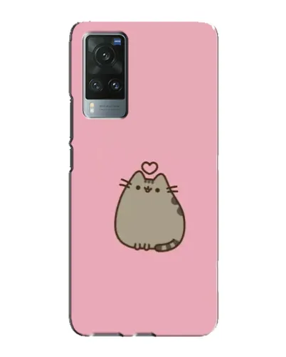 Чехол для Vivo X60 с картинкой «Pusheen сердце» Чехол для Vivo X60 с картинкой «Pusheen сердце»