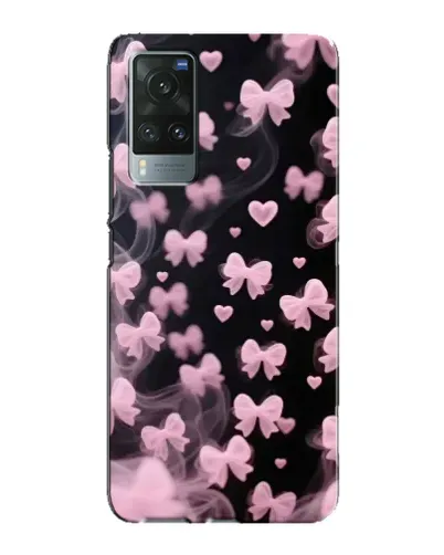 Чехол для Vivo X60 с картинкой «Неоновое кружево»