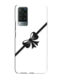 Чехол для Vivo X60 с картинкой «Диагональный бант»