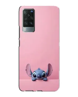 Чехол для Vivo X60 с картинкой «Stitch выглядывает»