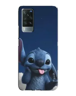 Чехол для Vivo X60 с картинкой «Стич в облаках»