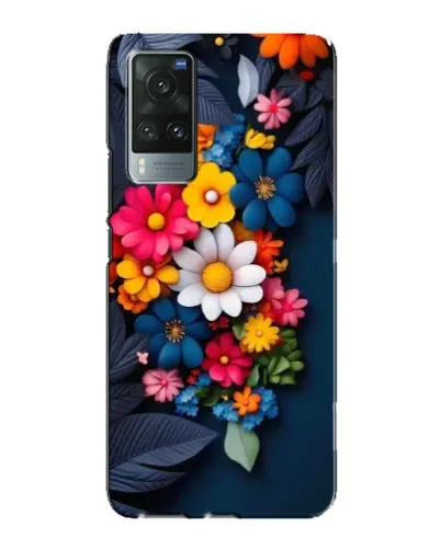 Чехол для Vivo X60 с картинкой «Цветочная феерия» Чехол для Vivo X60 с картинкой «Цветочная феерия»