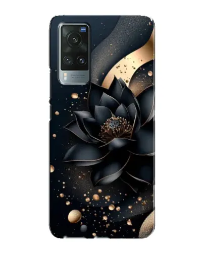 Чехол для Vivo X60 с картинкой «Черный лотос» Чехол для Vivo X60 с картинкой «Черный лотос»