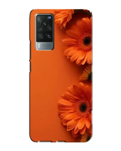 Чехол для Vivo X60 с картинкой «Оранжевые герберы» Чехол для Vivo X60 с картинкой «Оранжевые герберы»