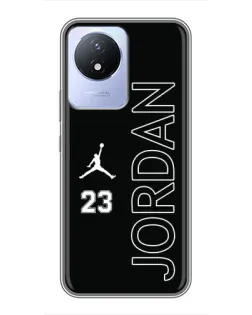 Чехол для Vivo Y02 с картинкой «Jordan Vertical» Чехол для Vivo Y02 с картинкой «Jordan Vertical»