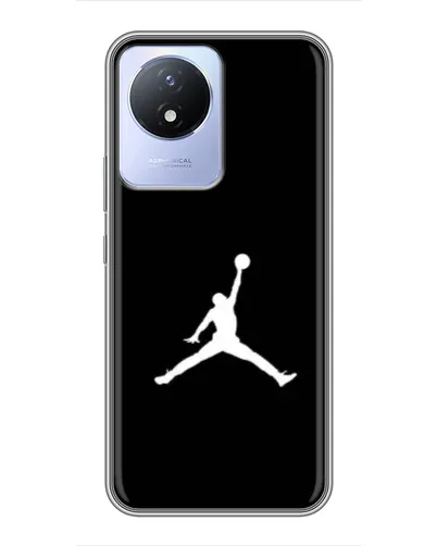 Чехол для Vivo Y02 с картинкой «Jordan Silhouette» Чехол для Vivo Y02 с картинкой «Jordan Silhouette»