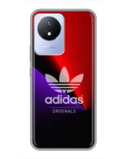 Чохол для Vivo Y02 з картинкою «Adidas Red Neon» Чохол для Vivo Y02 з картинкою «Adidas Red Neon»