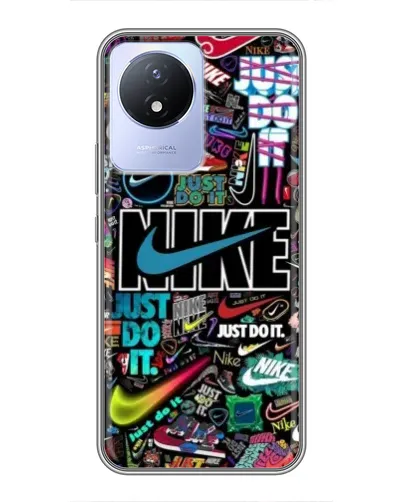 Чехол для Vivo Y02 с картинкой «Яркий коллаж Nike» Чехол для Vivo Y02 с картинкой «Яркий коллаж Nike»