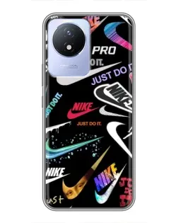Чехол для Vivo Y02 с картинкой «Nike — роскошь» Чехол для Vivo Y02 с картинкой «Nike — роскошь»