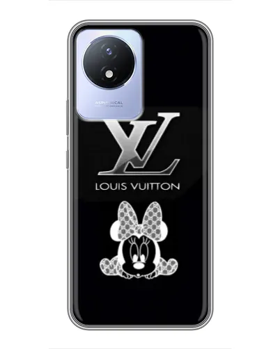 Чехол для Vivo Y02 с картинкой «LV и Минни Маус» Чехол для Vivo Y02 с картинкой «LV и Минни Маус»