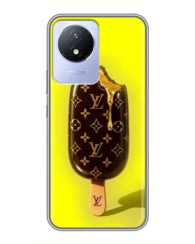 Чехол для Vivo Y02 с картинкой «Мороженое от LV» Чехол для Vivo Y02 с картинкой «Мороженое от LV»