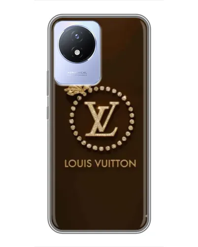 Чехол для Vivo Y02 с картинкой «LV — золотая печать» Чехол для Vivo Y02 с картинкой «LV — золотая печать»