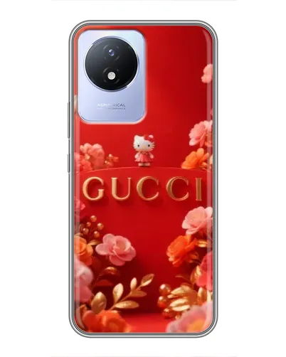 Чехол для Vivo Y02 с картинкой «Gucci — золотой сад» Чехол для Vivo Y02 с картинкой «Gucci — золотой сад»