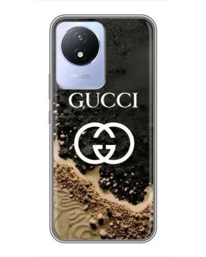 Чехол для Vivo Y02 с картинкой «Gucci — песчаные дюны» Чехол для Vivo Y02 с картинкой «Gucci — песчаные дюны»