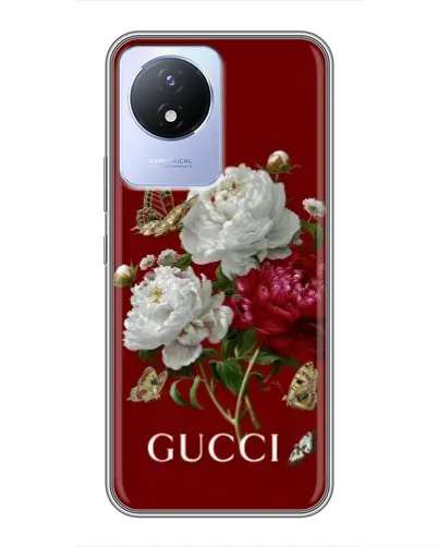 Чехол для Vivo Y02 с картинкой «Gucci — сад» Чехол для Vivo Y02 с картинкой «Gucci — сад»