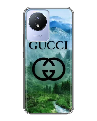 Чехол для Vivo Y02 с картинкой «Gucci — горный пейзаж» Чехол для Vivo Y02 с картинкой «Gucci — горный пейзаж»