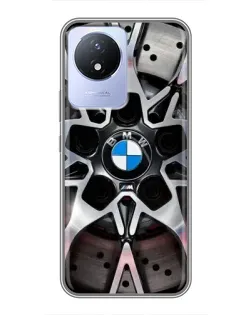 Чохол для Vivo Y02 з картинкою «BMW — деталь диска»