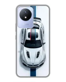 Чохол для Vivo Y02 з картинкою «Вид зверху — BMW M»