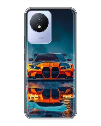 Чехол для Vivo Y02 с картинкой «BMW — золотая эмблема» Чехол для Vivo Y02 с картинкой «BMW — золотая эмблема»
