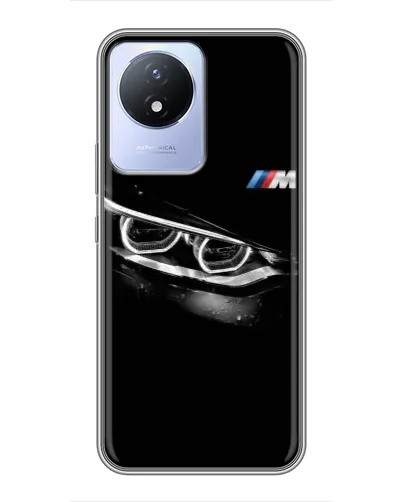 Чехол для Vivo Y02 с картинкой «BMW — взгляд тигра» Чехол для Vivo Y02 с картинкой «BMW — взгляд тигра»