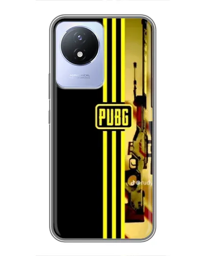 Чехол для Vivo Y02 с картинкой «PUBG — камуфляжный шлем»