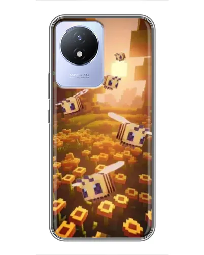 Чехол для Vivo Y02 с картинкой «Поле подсолнухов» Чехол для Vivo Y02 с картинкой «Поле подсолнухов»