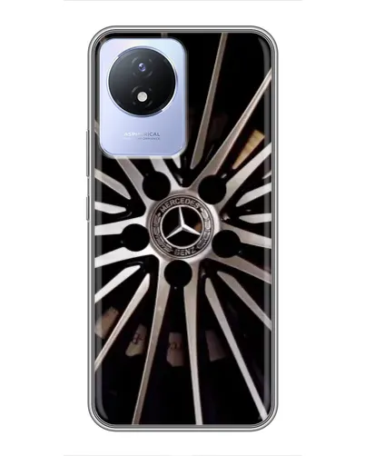 Чехол для Vivo Y02 с картинкой «Диск Mercedes» Чехол для Vivo Y02 с картинкой «Диск Mercedes»