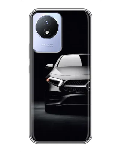 Чехол для Vivo Y02 с картинкой «Свет фар Mercedes» Чехол для Vivo Y02 с картинкой «Свет фар Mercedes»