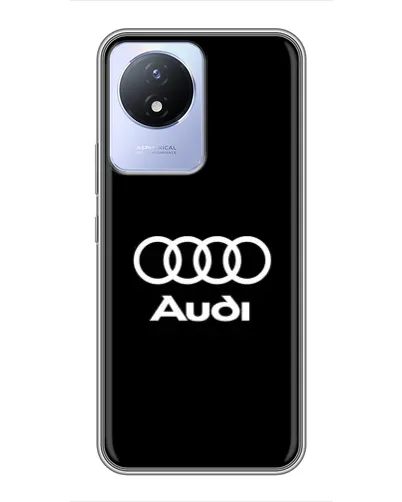Чехол для Vivo Y02 с картинкой «Классическое лого Audi»
