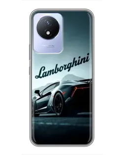 Чехол для Vivo Y02 с картинкой «Классическая надпись Lamborghini» Чехол для Vivo Y02 с картинкой «Классическая надпись Lamborghini»