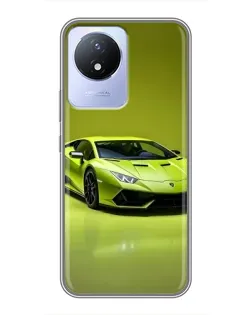 Чехол для Vivo Y02 с картинкой «Салатовый Lamborghini Huracan» Чехол для Vivo Y02 с картинкой «Салатовый Lamborghini Huracan»