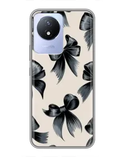 Чехол для Vivo Y02 с картинкой «Банты Coquette» Чехол для Vivo Y02 с картинкой «Банты Coquette»